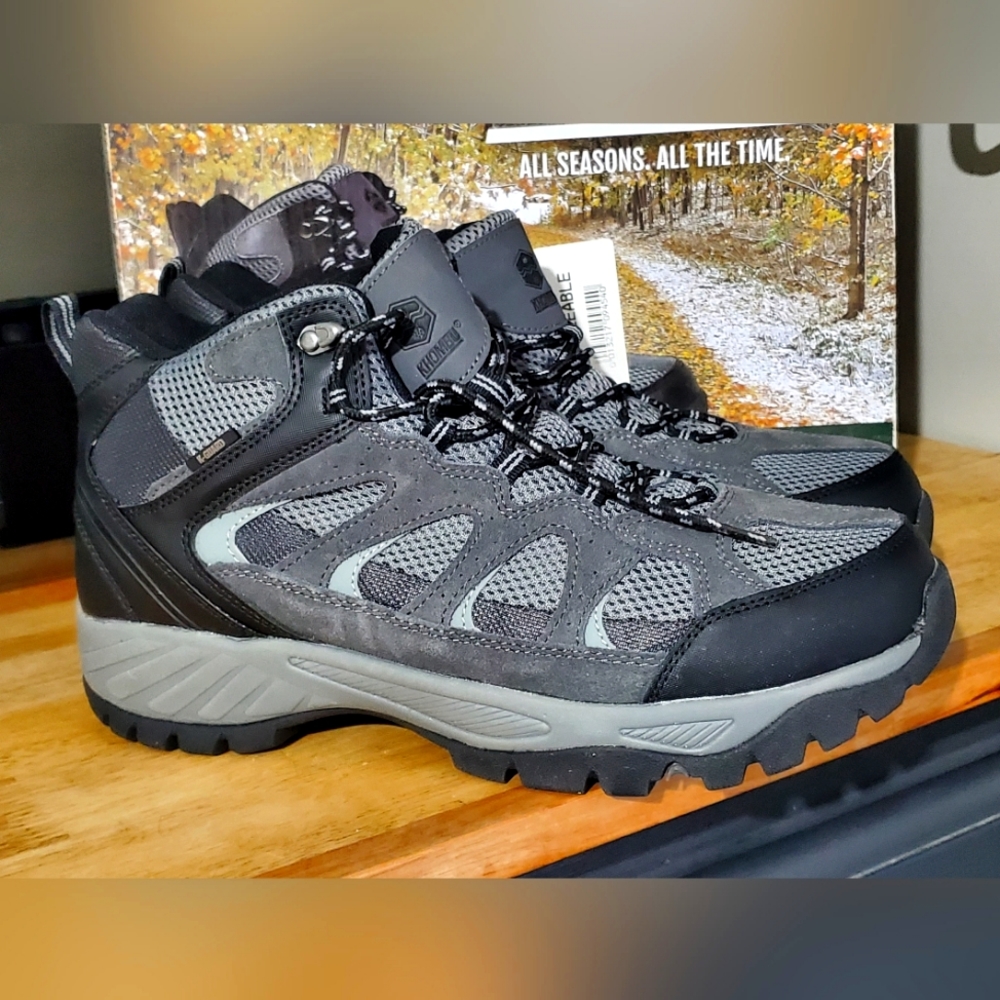 Khombu Tyler Men's Leather Hiking Outdoor Tactical Boots